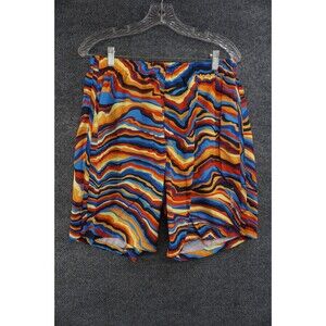 Merrell Entrada II Run Shorts Men XL Rainbow Mountain Multicolor Swim Hike